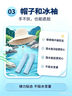 水边刚需防晒好物，长时间玩水不晒黑