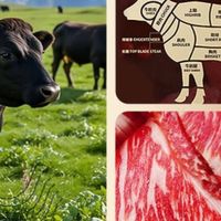 安格斯薄脆牛肉片,肉香四溢