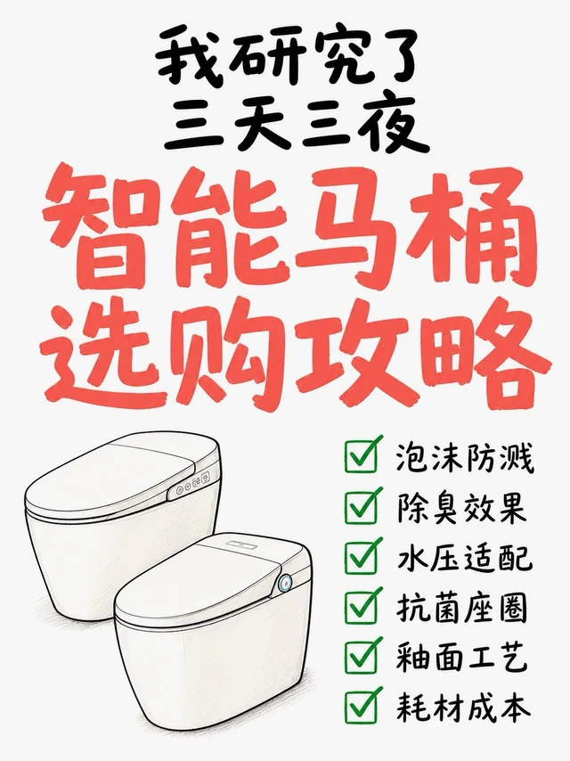 智能马桶别急着下单，这6点最容易翻车