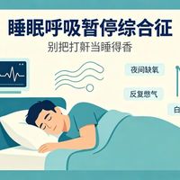 睡觉呼吸突然“断片”，可能是心脑血管在求救