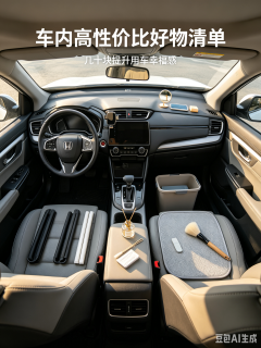 车内高性价比好物清单，几十块提升用车幸福感
