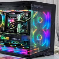酷黑武士来袭：影驰 RTX 5060Ti 魔刃 + 鑫谷无界巡天500装机展示