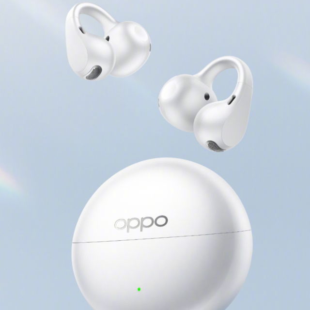 OPPO Enco Clip2新配色来了，晨雾白8月14日开售