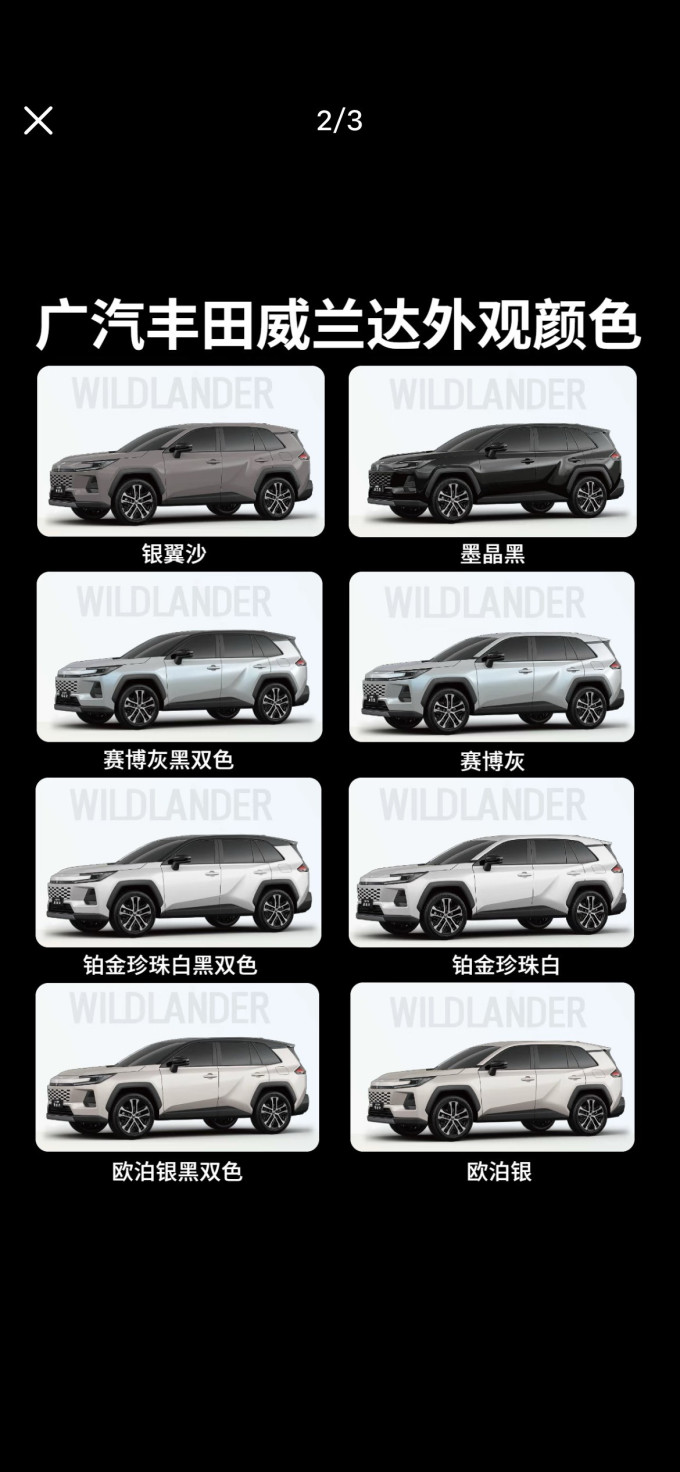 广汽丰田紧凑型SUV
