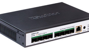 兮克SKS8310-8X搭配SKS3200交换机单线复用实现上网与观看IPTV 