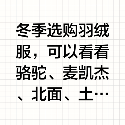 适合女生穿的羽绒服品牌选购指南
