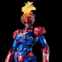 系列首款女装甲登场！千值练 Fighting Armor 惊奇队长可动装甲人偶