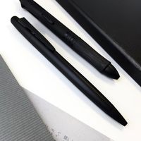 百乐Frixion全黑款提升书写效率