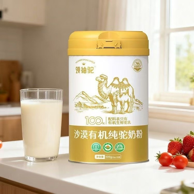 做了很多功课入手的驼奶粉✅