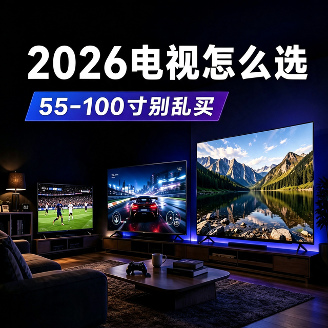 2026电视选购指南：从3000到3万，万字长文教你选对不选贵