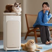 宠物疯狂掉毛不用慌!IAM宠物空气净化器,强力吸毛不堵网