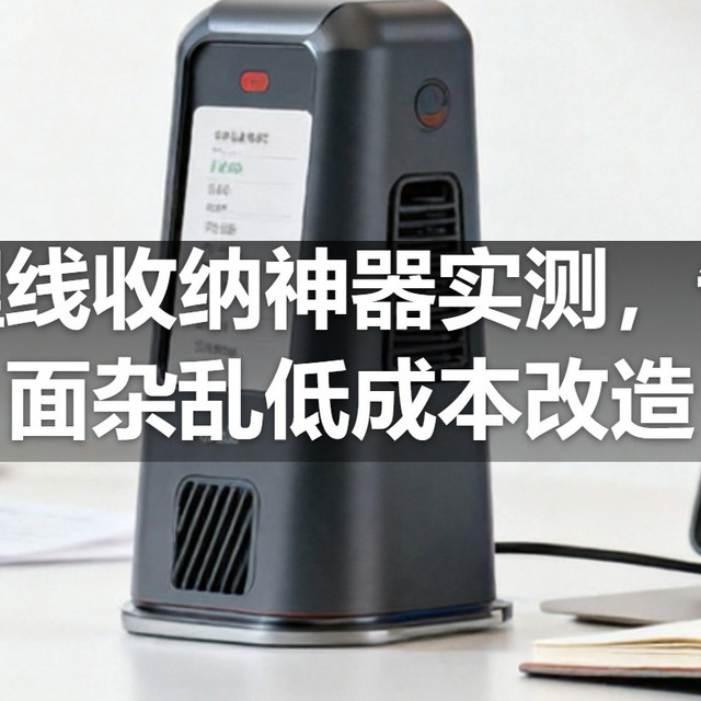 桌面理线收纳神器实测，告别桌面杂乱低成本改造