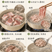 大块冷水薄片热水搞反了肉就废了炖汤炒菜多年疑惑终于解开了