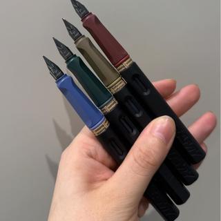 LAMY狩猎者EF尖还是F尖？中文党直接看这1点选