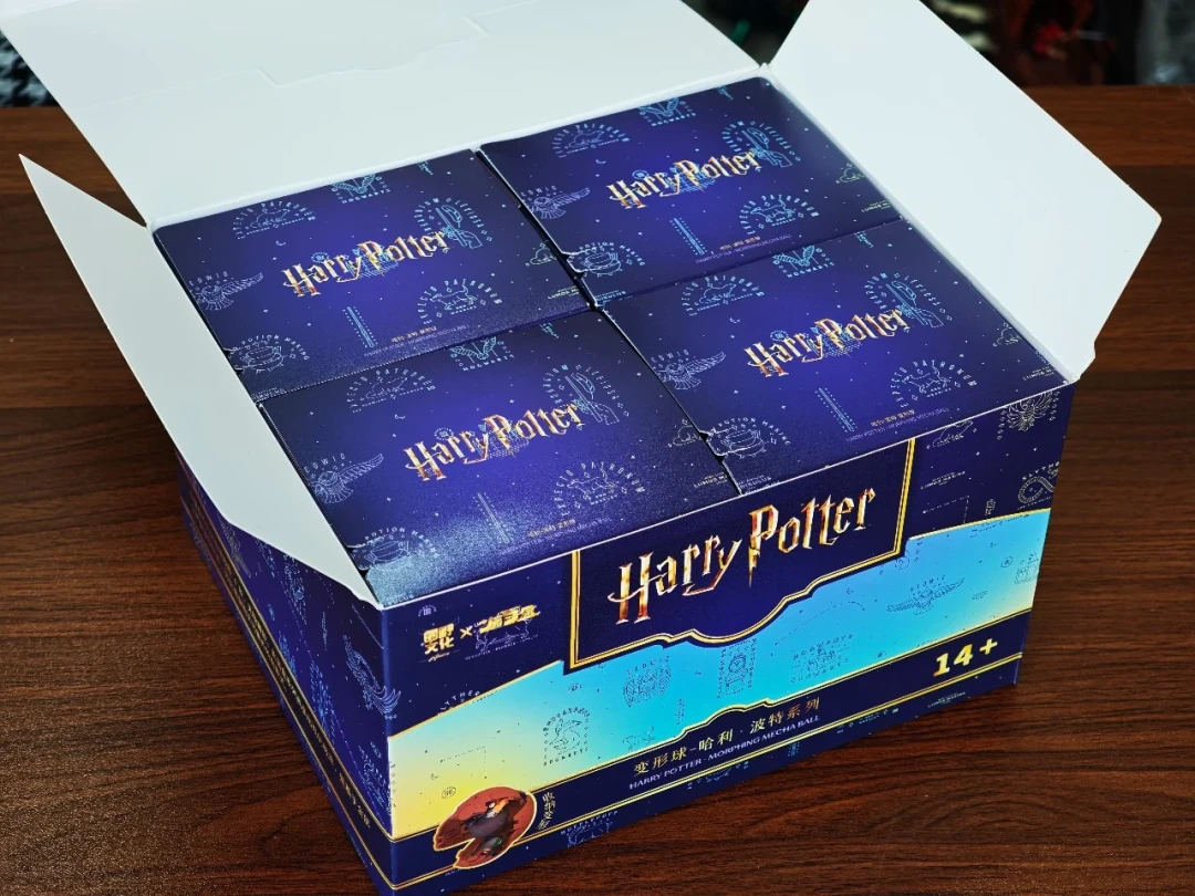 先行开箱|霍格沃茨魔法降临!原子盒哈利波特变形盲盒全套实测