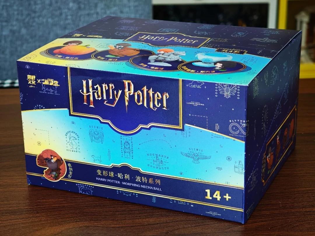 先行开箱|霍格沃茨魔法降临!原子盒哈利波特变形盲盒全套实测