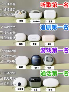 蓝牙耳机选购指南｜按使用需求挑选，不用盲目纠结🎧