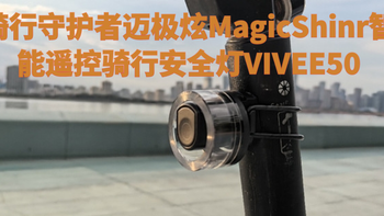迈极炫智能感应自行车尾灯360°全环发光夜骑尾灯刹车感应VIVEE50