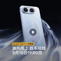 堆料拉满!iQOO Neo11至尊版配置曝光,9100mAh 大电池值多少钱?