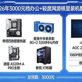 3000块装机能用吗？内行人说实话：方向选对省1000，方向选错白花钱
