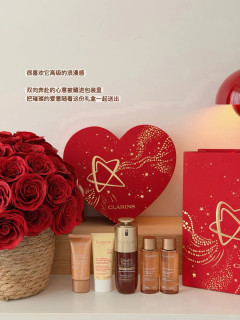娇韵诗七夕限定礼盒！藏在红金星河里的浪漫
