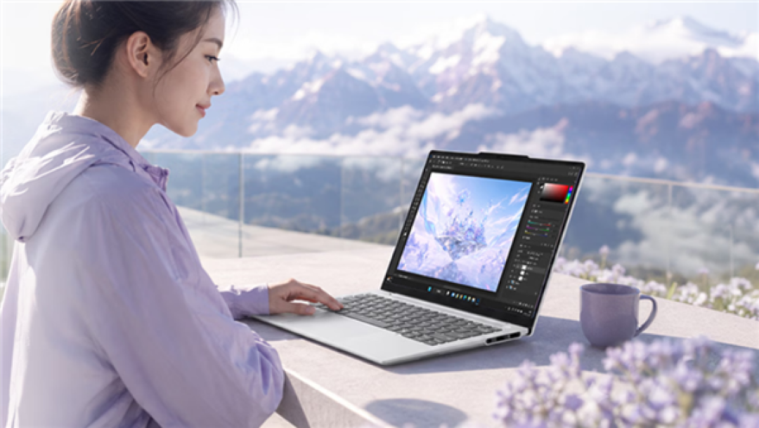 联想昭阳悦Air 14轻薄本首发8499元：酷睿Ultra 7 258V、双天线WiFi 7