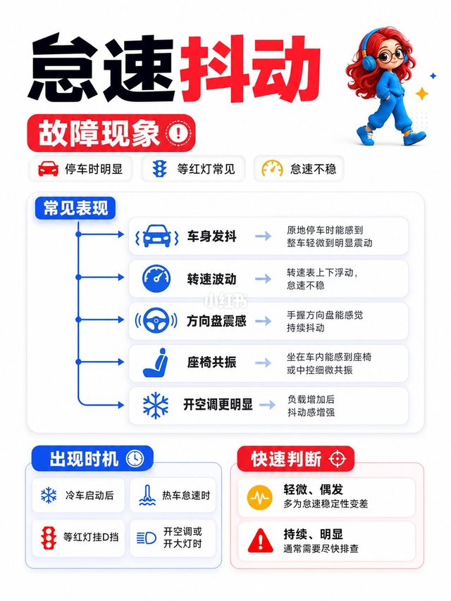 车身一直抖的6个原因，肾结石都抖碎了‼️