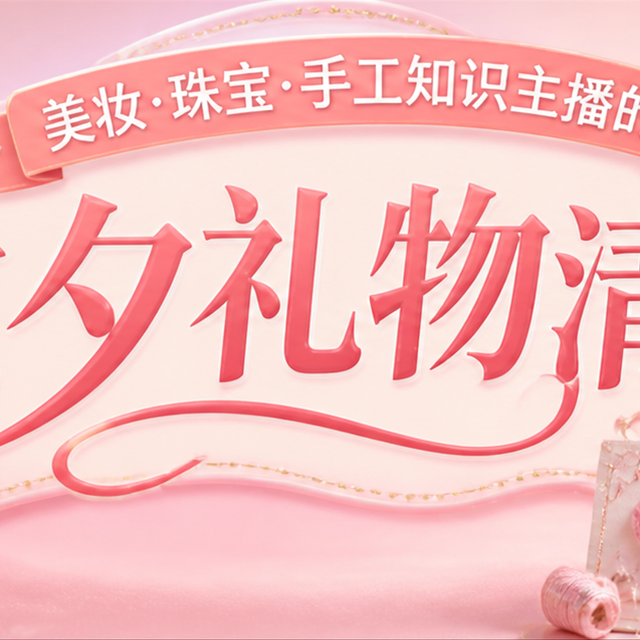 美妆珠宝手工知识主播看过来,七夕送399索尼大底直播摄像头打几分