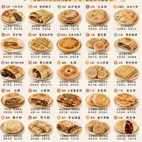 全国30种特色大饼集合🥞看看你吃过几种