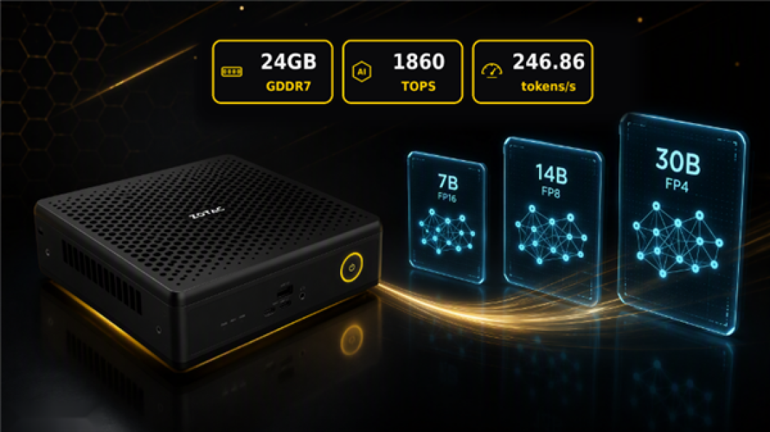 仅3.03升!索泰QU29N5000迷你主机发售:能跑30B大模型 售41999元