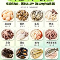吃腻鸡胸肉？这12种低脂水产蛋白换着吃🦞减脂增肌食材清单