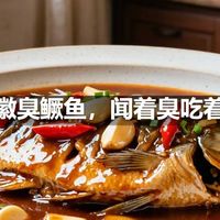 安徽臭鳜鱼，闻着臭吃着香