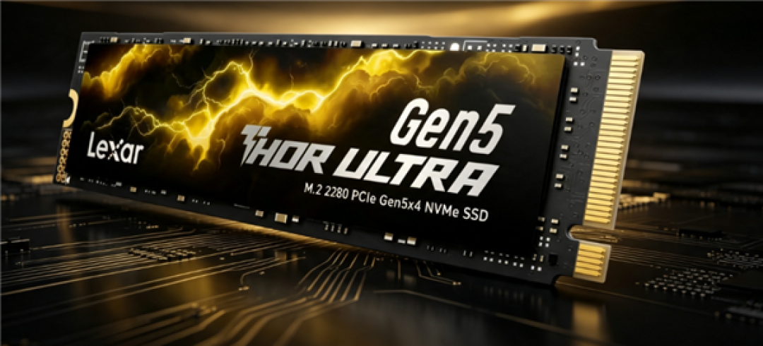 11GB/s!雷克沙THOR Ultra PCIe 5.0 SSD发布:4TB容量+5年质保