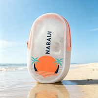游泳刚需收纳！迪卡侬便携网面游泳包