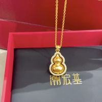 小葫芦金吊坠，你见过吗？
