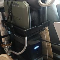 面包车改床车，驻车空调开整晚要几度电？1度、2度、4度三档算清楚