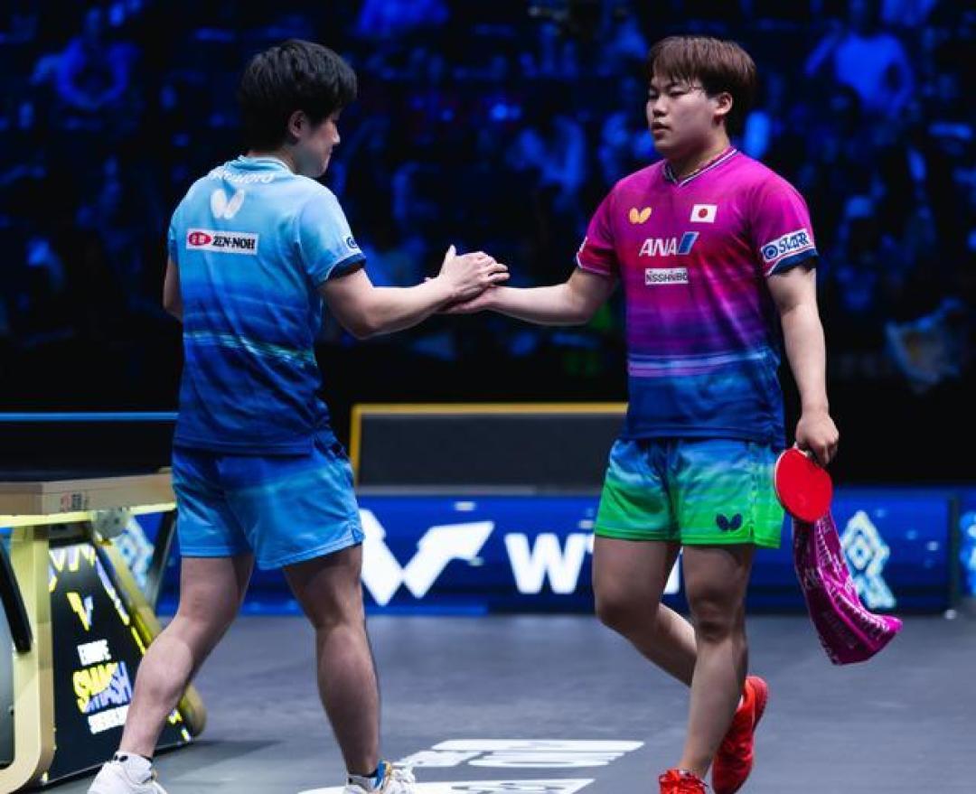第六局0-7落后上演史诗级逆转,张本智和4-3险胜松岛捍卫王座