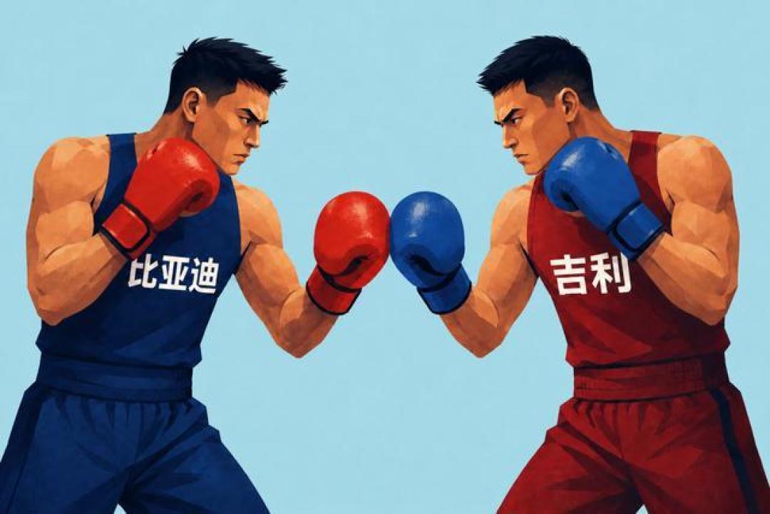 比亚迪王朝动摇：销量骤降35%，吉利猛追，年度销冠之争白热化
