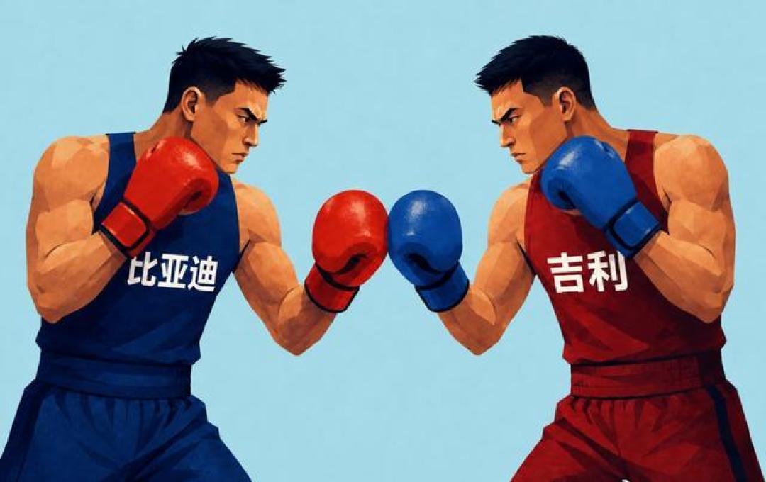 比亚迪王朝动摇：销量骤降35%，吉利猛追，年度销冠之争白热化