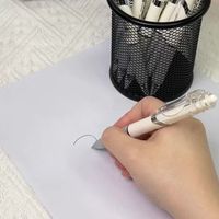 晨光K35速干真有那么神？3款网红中性笔横评，左撇子看完不纠结