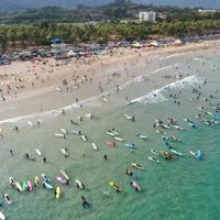 万宁冲浪地图！日月湾、石梅湾、神州半岛，新手老手各去哪？