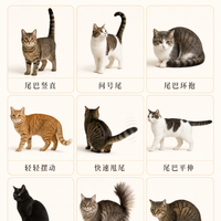 猫咪尾巴语言图鉴|看尾巴就知道它在想什么