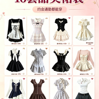 标题：春夏甜妹看过来！16套甜美裙装整理好了！