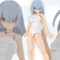 真．可大可小！寿屋 FA 少女 瑞葵 School Swimsuits 白色 Ver. 拼装模型