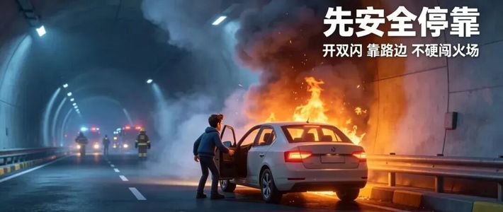 隧道口才是追尾重灾区！老司机血泪总结：近光灯不是建议、跟车距离这样算