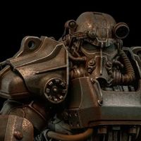 锈蚀废土铁骑｜threezero《辐射》1/6 T-60 Rust Power Armor 锈蚀动力装甲