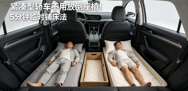 轿车露营能力被严重低估！塞帐篷绰绰有余，但这类情况真心劝你别逞强