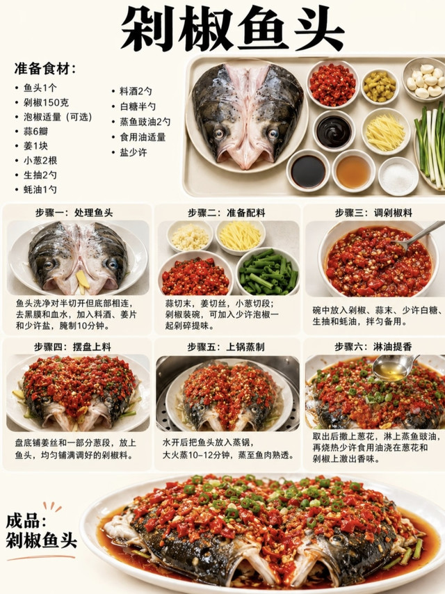 剁椒鱼头怎么做才鲜香？