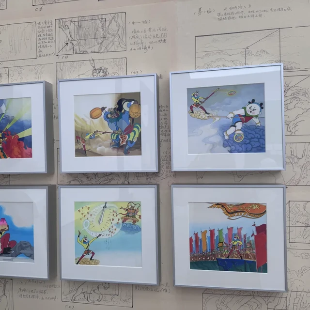 两个免费的《大闹天宫》展同时在展：苏州摆出造型设计原稿，杭州摆出近600件展品，杭州场9月6日就撤