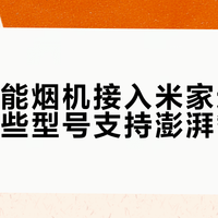 华帝烟机接入米家了！和闭眼入小米比，厨房老手会怎么选？